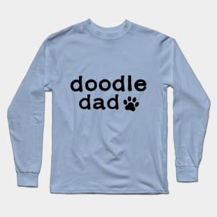 Doodle dad paw Long Sleeve T-Shirt